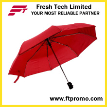 Custom Promotional Auto Open/Closed Folding Umbrella with Logo